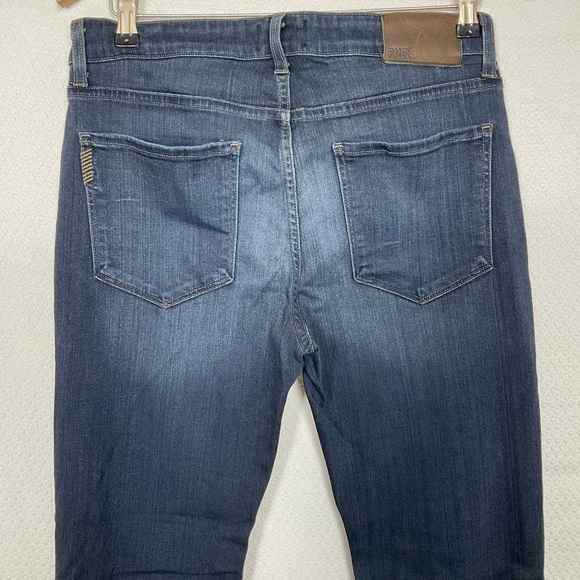 PAIGE Lennox “Cellar” Dark Blue Luxury Jeans Mens 34 x 31 NWOT Slim Straight Leg - Picture 3 of 7